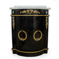 Majestic marble wood vanity