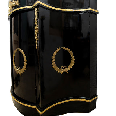 Majestic marble wood vanity