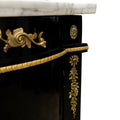 Majestic marble wood vanity