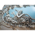 French style hand carving wooden queen size bed