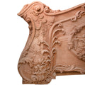 French style hand carving wooden queen size bed