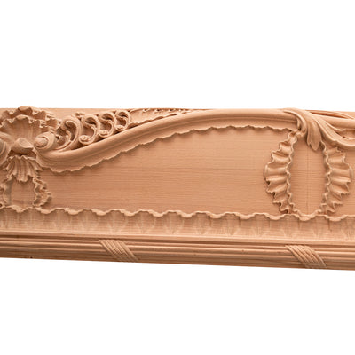 French style hand carving wooden queen size bed