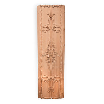 French style hand carving wooden queen size bed