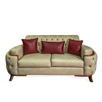 Tufted Contemporary Living Room Set