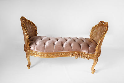 RÉCAMIER bamboo chaise lounge
