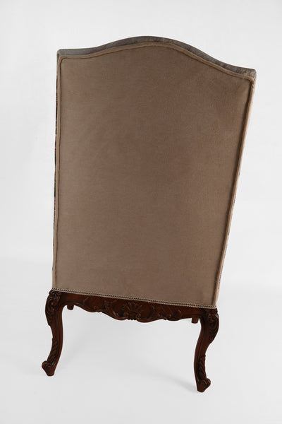 Tufted traditional armchair (2-CHAIR SET)