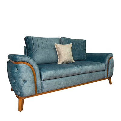 Deep seated velvet living room (4 pieces)