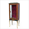 Louis XV ormolu-mounted vitrine 19th century style