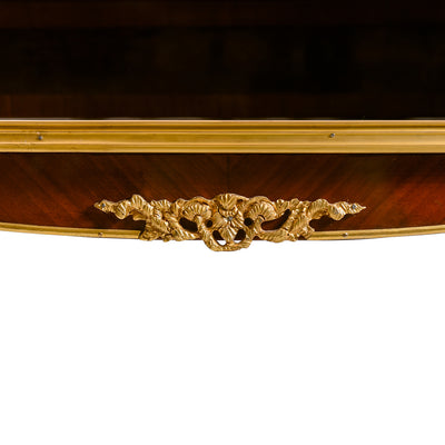 Louis XIV style inlaid writing desk