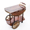 Italian Inlaid tea cart 19th century style
