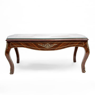Louis XV Marquetry Inlaid center table