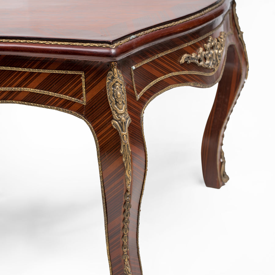 Louis XV Marquetry Inlaid center table