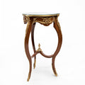 Pair of French Empire Marquetry Inlaid side table (2 SET)