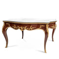 Square Louis XV style ormolu mounted center table