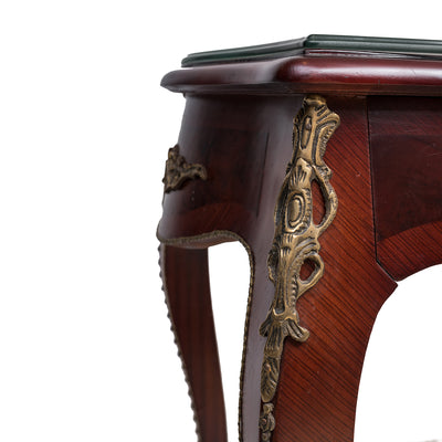 Louis XV style Ormolu mounted writing desk-Bureau plat