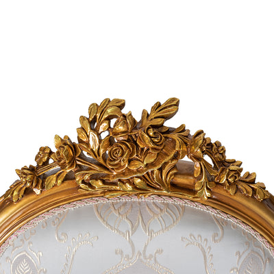 Luxury gold gilded Victorian style living room (6 pieces)