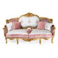 Luxury gold gilded Victorian style living room (6 pieces)
