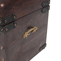 Wooden classic closed treasure chest - (3 set)