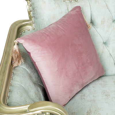 Louis XV style living room with flower bouquet back (5 pieces)