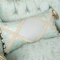 Louis XV style living room with flower bouquet back (5 pieces)