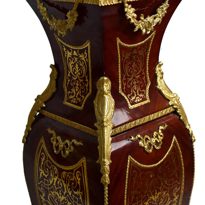 French Louis Style Boulle Pedestal (2 set)
