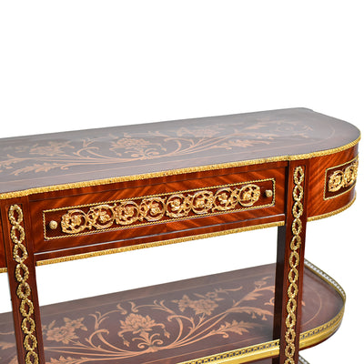 Two shelves console Louis XVI style