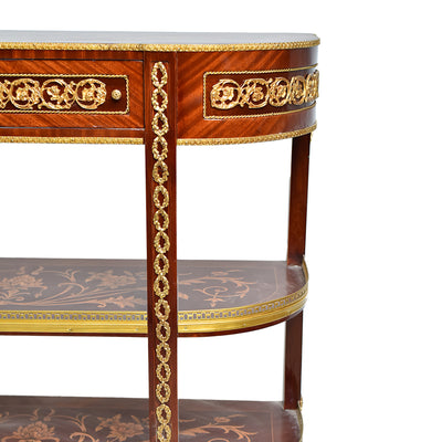 Two shelves console Louis XVI style