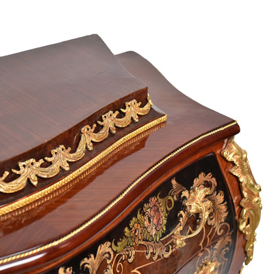 Hand painted Louis XIV chest-drawer