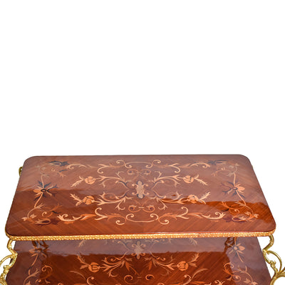 French Louis xiv style tea cart