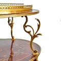 French Louis XV style serving tea cart