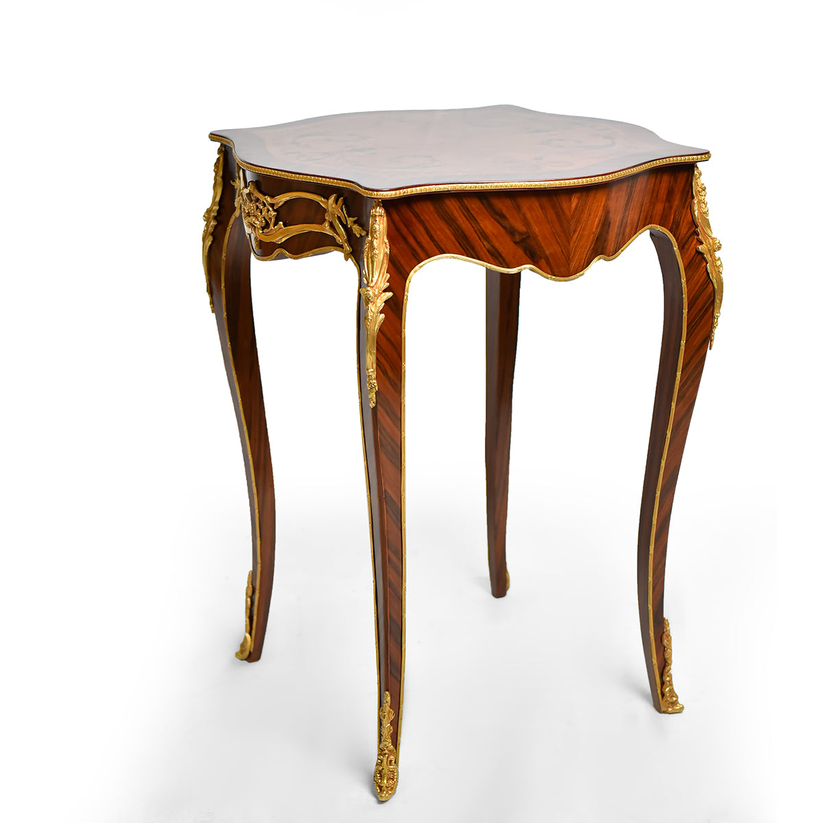 18th Century Louis XV ormolu mounted side table (2 set)