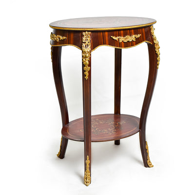 Pair of French louis XV style pedestal table (2 set)