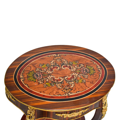 Pair of French louis XV style pedestal table (2 set)