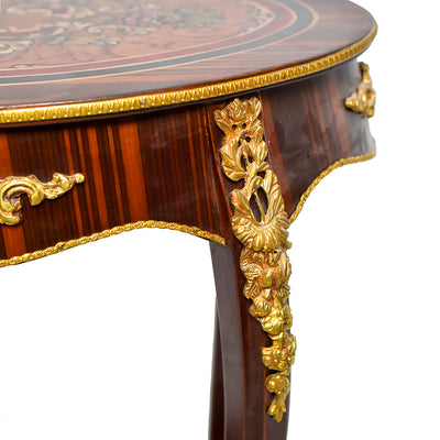 Pair of French louis XV style pedestal table (2 set)