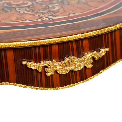 Pair of French louis XV style pedestal table (2 set)