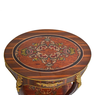 Ormolu mounted Louis XV side round table