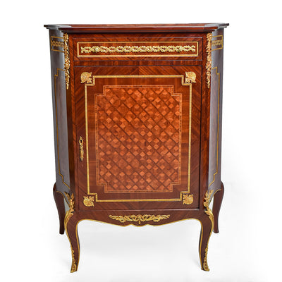 Late 19th century French gilt bronze cabinet