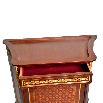 Late 19th century French gilt bronze cabinet