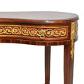 French Louis XVI style kidney console table