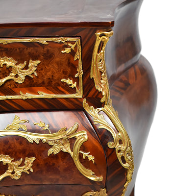 Classical inlaid Louis XV drawer chest