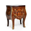 S-shaped Louis XV side nightstand