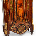 French Napoleon III mounted cabinet