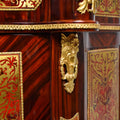 Boulle style brown cabinet