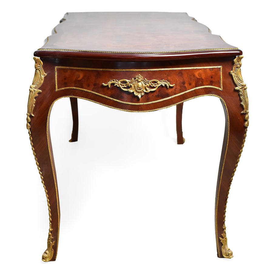 Louis XV style Ormolu mounted office desk