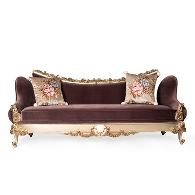 Classical Precious Carved Living Room (6 pieces)