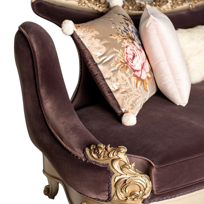 Classical Precious Carved Living Room (6 pieces)