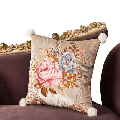Classical Precious Carved Living Room (6 pieces)