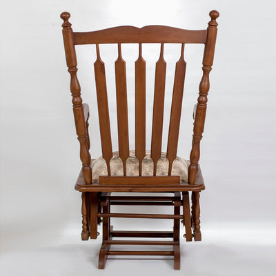 Classic Glider rocking chair back look