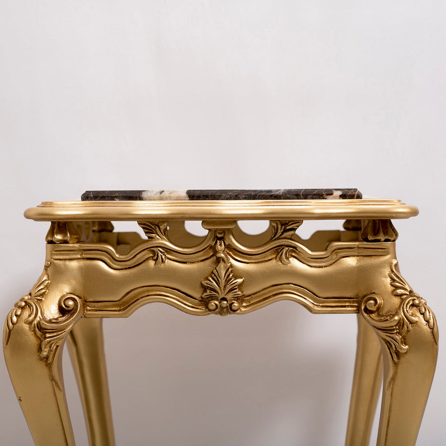 Louis XV Style Gilded Side Table (2-table set)