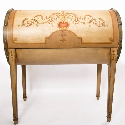Edwardian Cylinder Desk and Chair